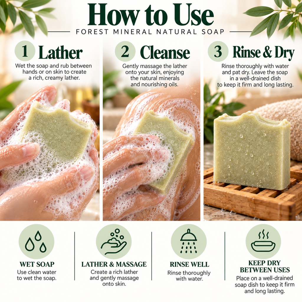 Forest Mineral Natural Soap