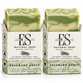 Elora Scenta Rosemary Grove Natural Soap with spirulina, kaolin clay and rosemary essential oil