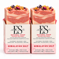 Elora Scenta Himalayan Salt Natural Soap with pink clay and lavender essential oil