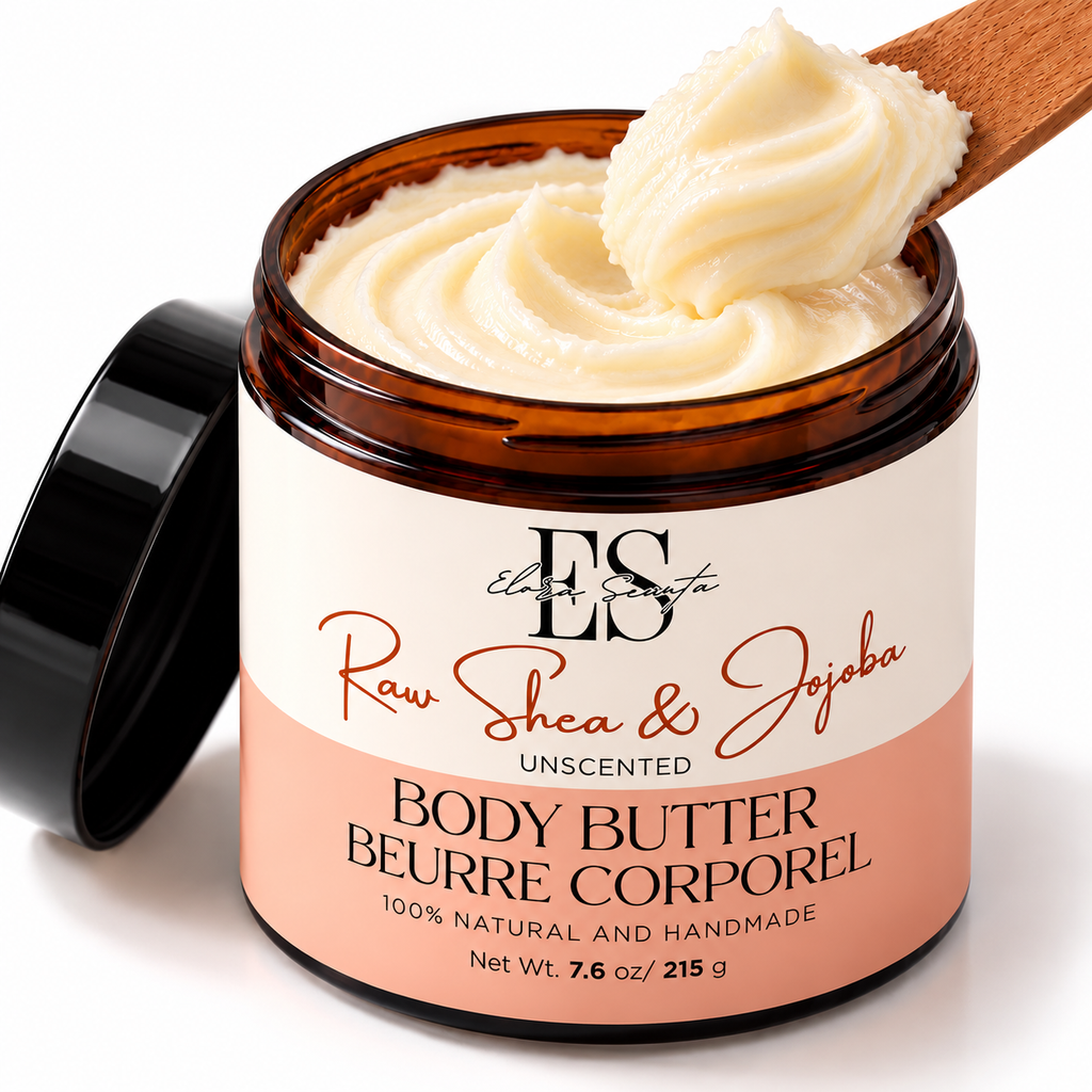 Unscented Raw Shea & Jojoba Body Butter