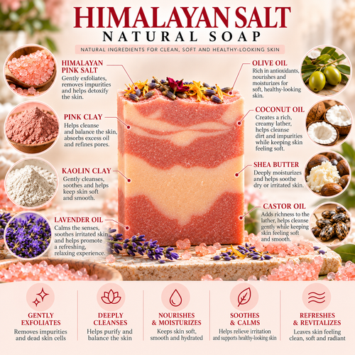 Himalayan Salt Natural Soap
