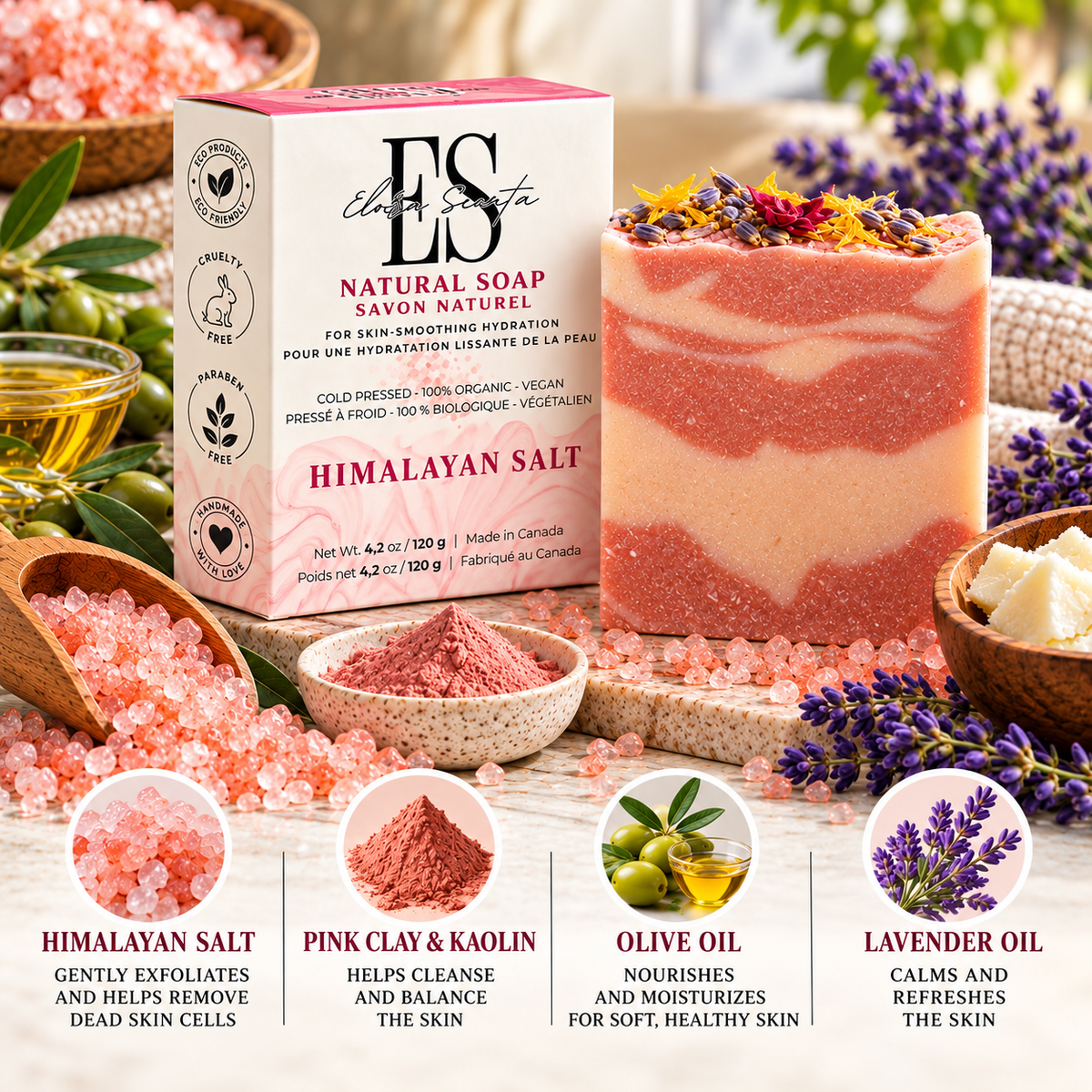 Himalayan Salt Natural Soap