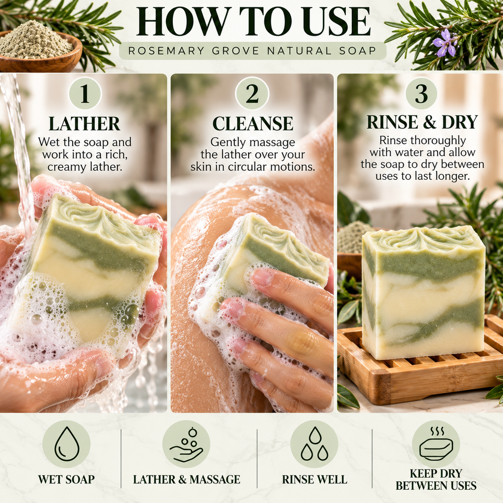 Rosemary Grove Natural Soap