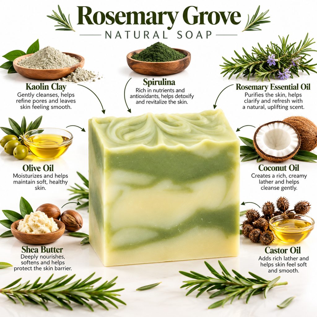 Rosemary Grove Natural Soap