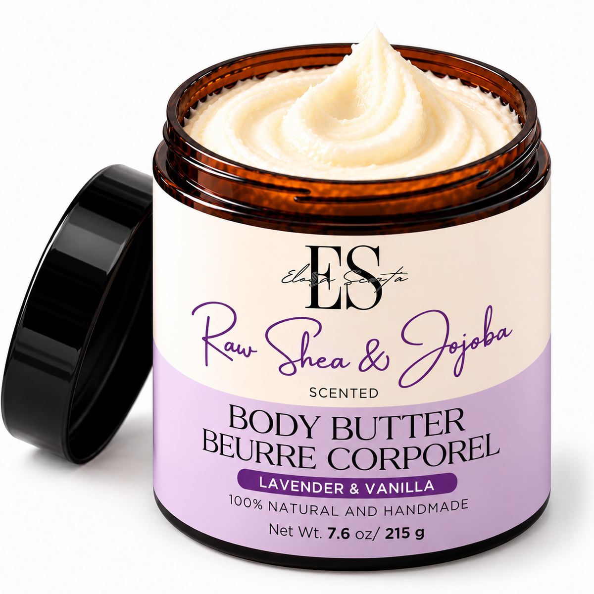 Elora Scenta Lavender and Vanilla Raw Shea and Jojoba Body Butter